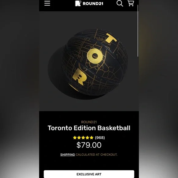Toronto Edition Collector's Basketball Round21 - Picture 8 of 9